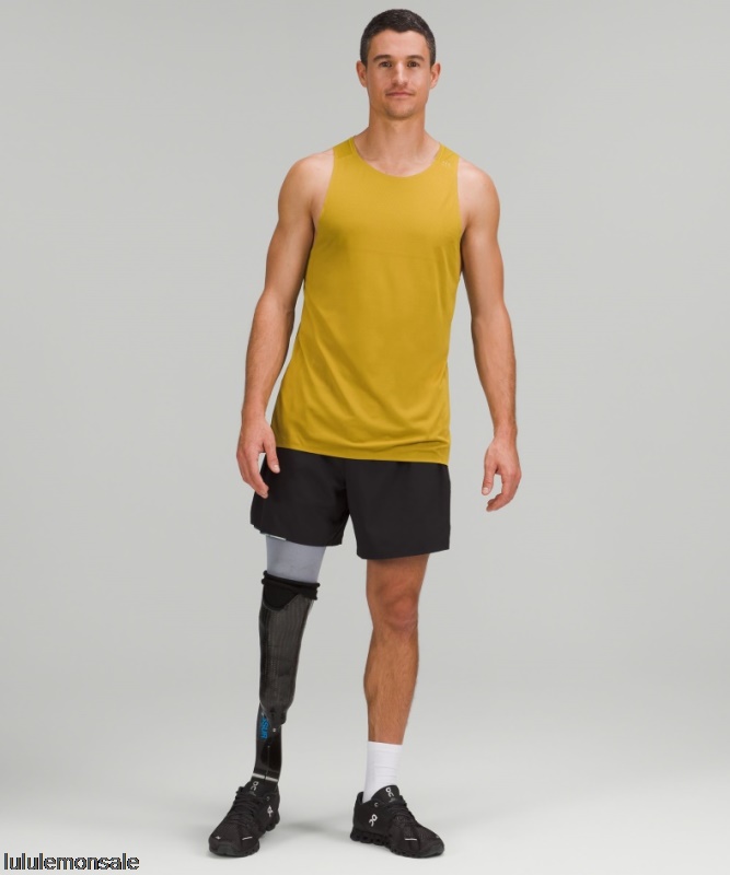 Lululemon Deutschland DELULU994 | Lululemon Deutschland Auric Gold Schnelles Und Kostenloses Singlet